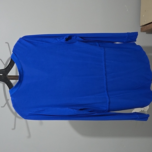 Calvin Klein Blouse Medium Blue - Picture 3 of 3